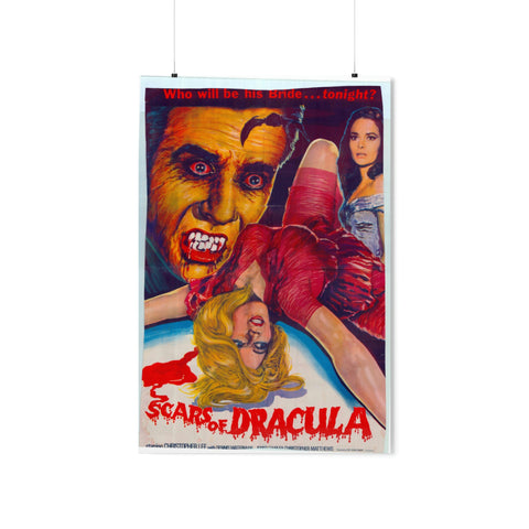 Scars of Dracula (1970) Pakistani - Premium Matte Vertical Posters