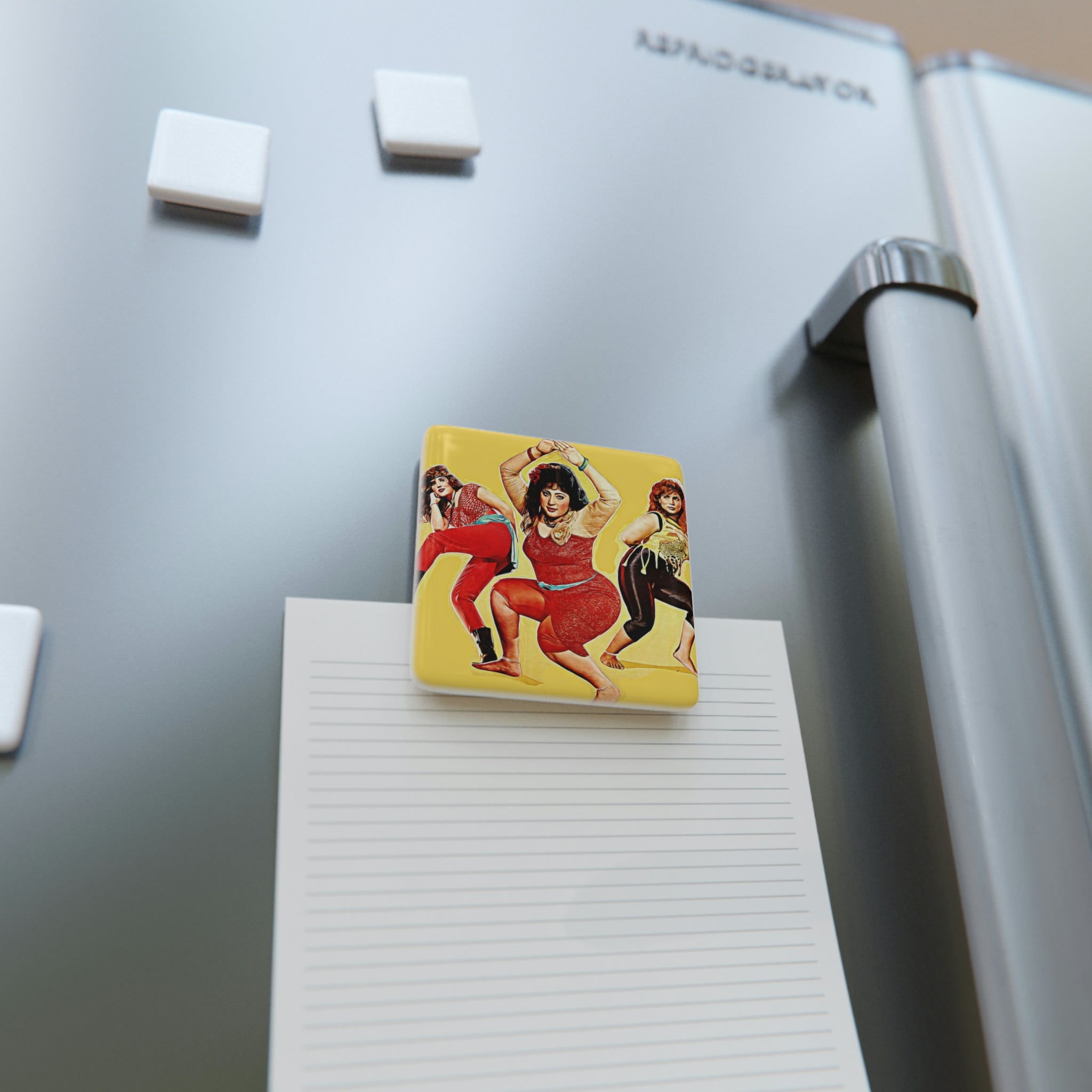 Pashto Chubs - Porcelain Magnet, Square - www.desimovies.biz