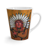 The Last Tomahawk Latte mug - www.desimovies.biz