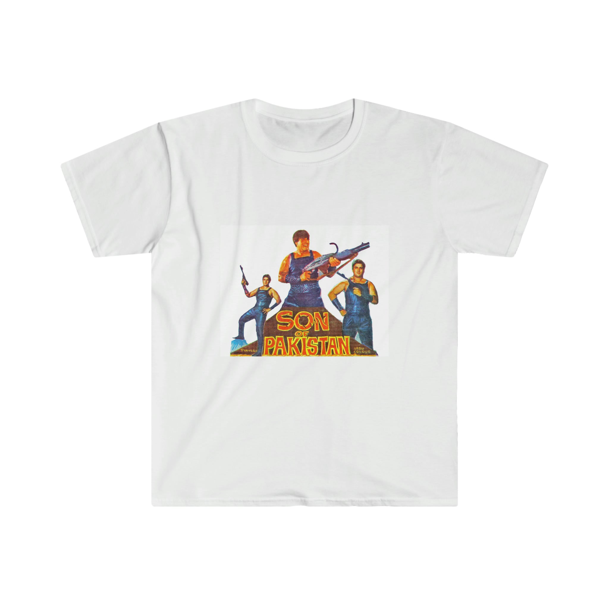 Son of Pakistan - Shershah -Unisex Softstyle T-Shirt - www.desimovies.biz