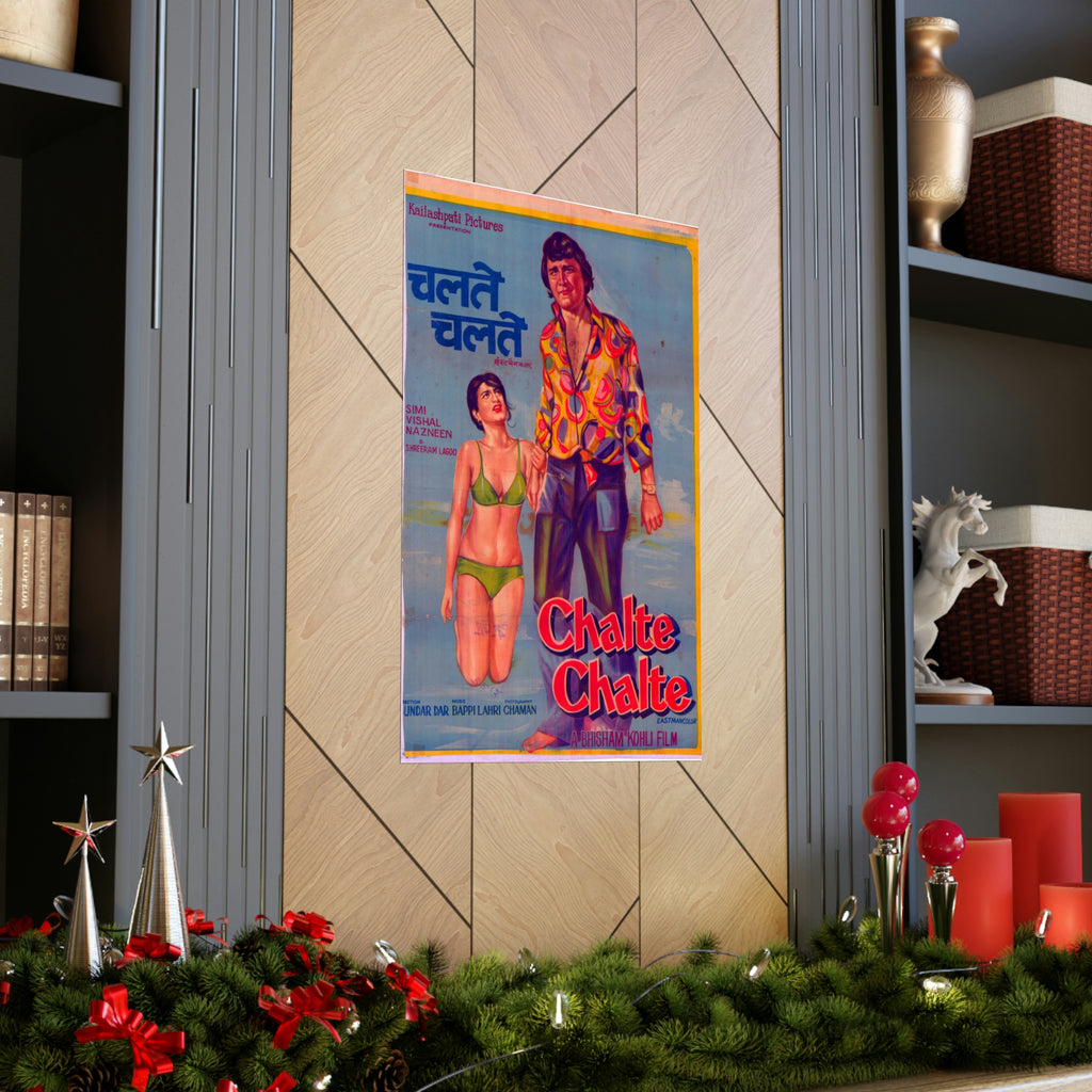 Chalte Chalte (1976) Premium Matte Vertical Posters - www.desimovies.biz