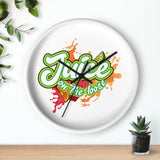 Juice on the Loose - Wall clock