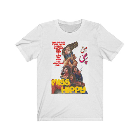 Miss Hippy - Unisex Jersey Short Sleeve Tee - www.desimovies.biz