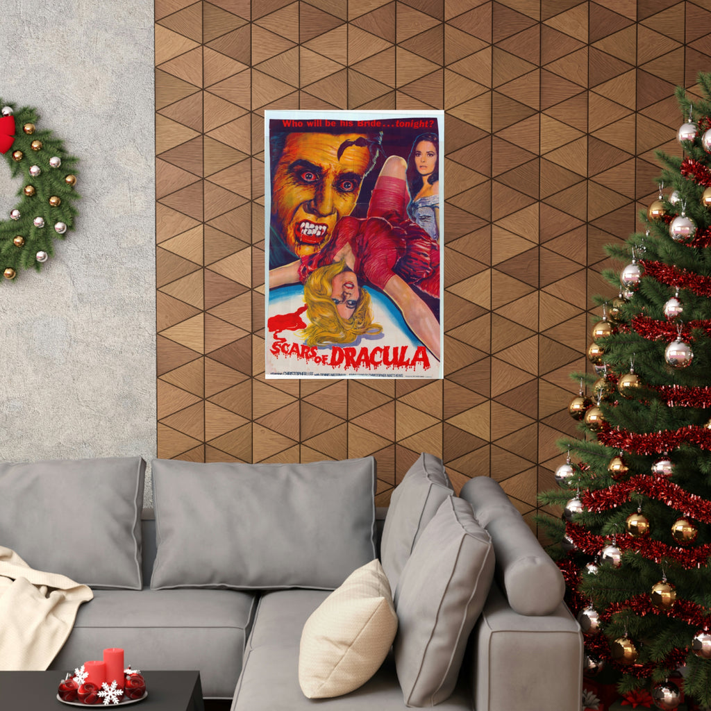 Scars of Dracula (1970) Pakistani - Premium Matte Vertical Posters - www.desimovies.biz
