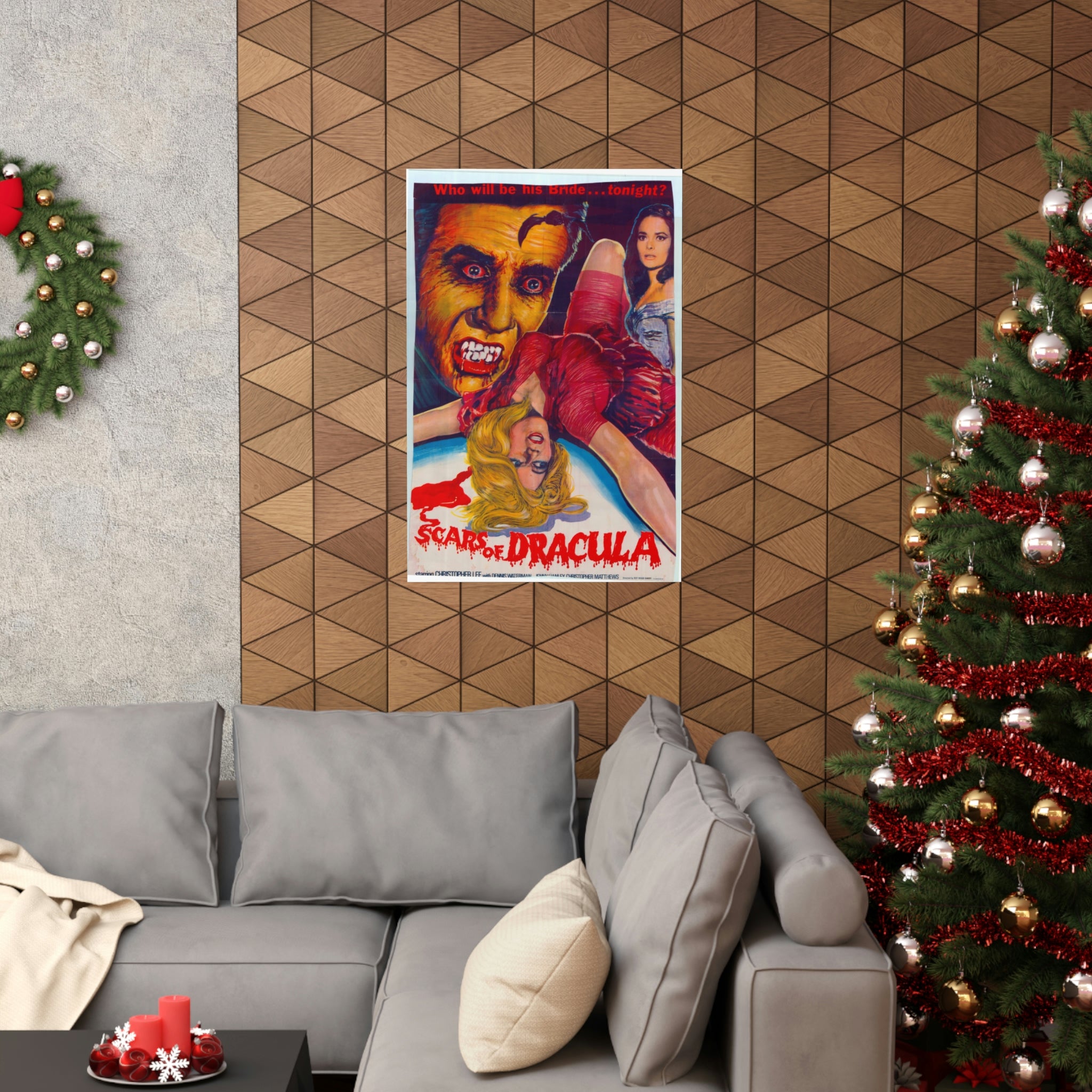 Scars of Dracula (1970) Pakistani - Premium Matte Vertical Posters - www.desimovies.biz
