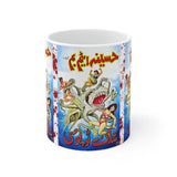 Haseena Atim Bum Vs Sharktopussy - Ceramic Mug 11oz - www.desimovies.biz