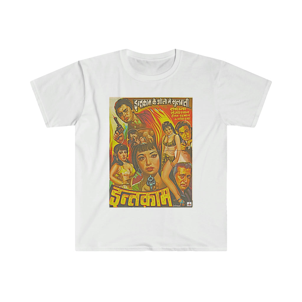 Inteqam - Bollywood Classics - Unisex Softstyle T-Shirt - www.desimovies.biz