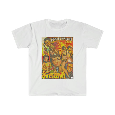 Inteqam - Bollywood Classics - Unisex Softstyle T-Shirt - www.desimovies.biz