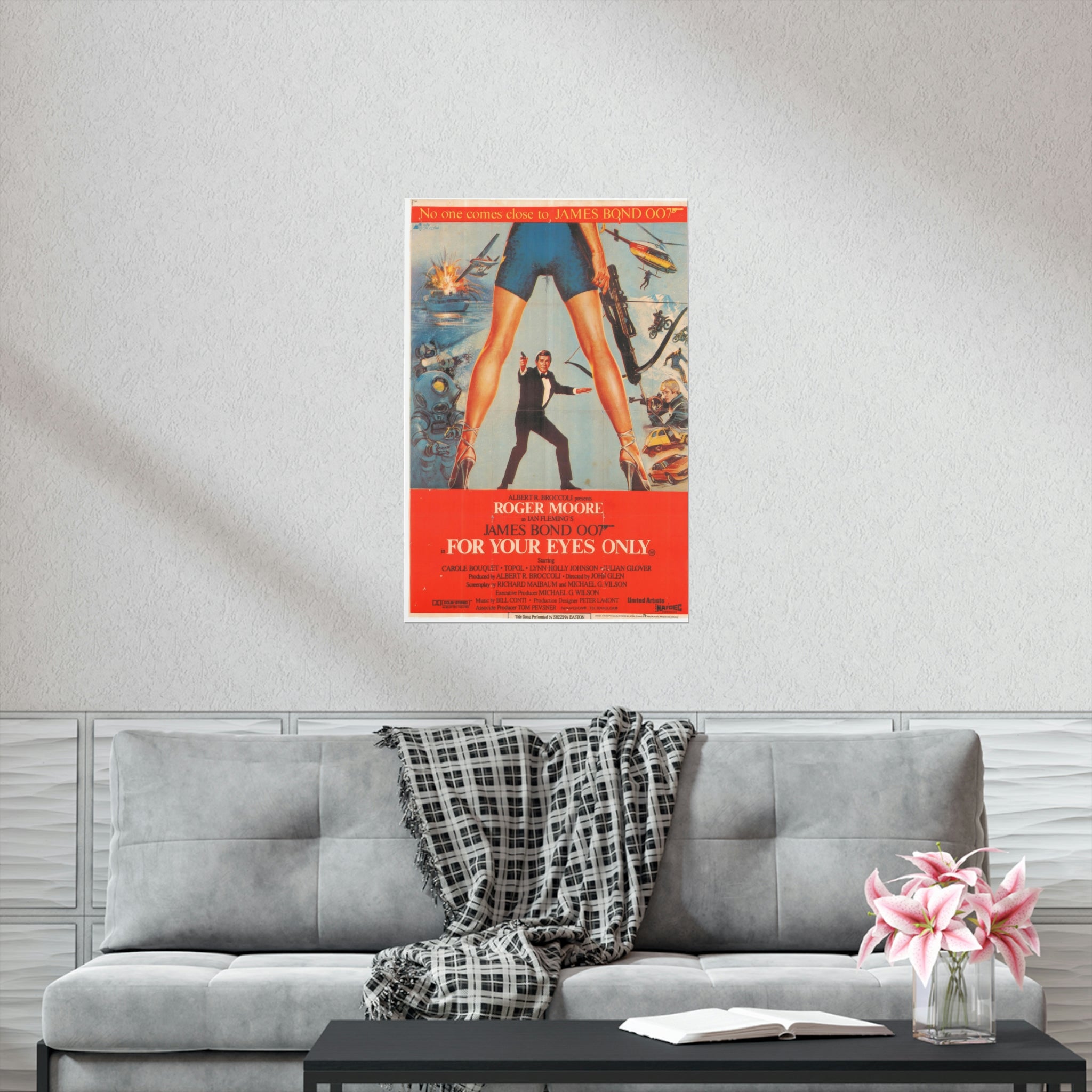 For Your Eyes Only - The Infamous Censored Poster - Premium Matte Vertical Poster - www.desimovies.biz
