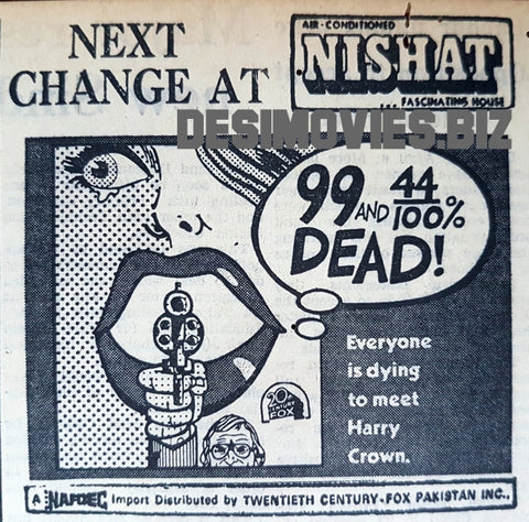 99 and 44/100% Dead (1977) Press Advert 1977