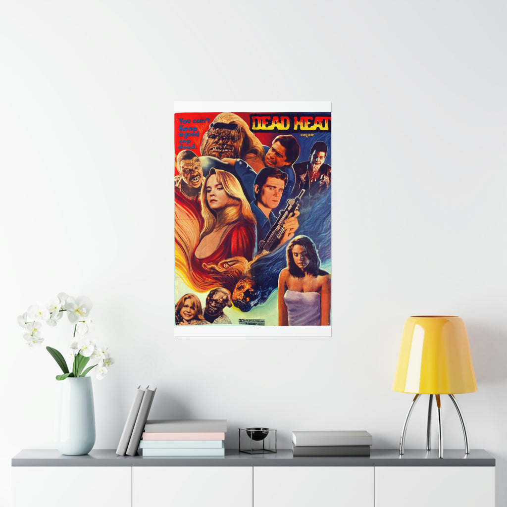 Dead Heat (1988) Premium Matte Vertical Posters - www.desimovies.biz