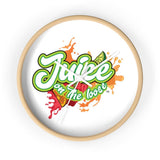 Juice on the Loose - Wall clock