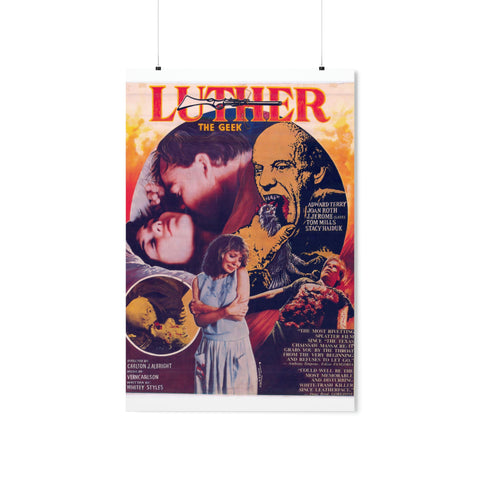 Luther The Geek - Premium Matte Vertical Posters