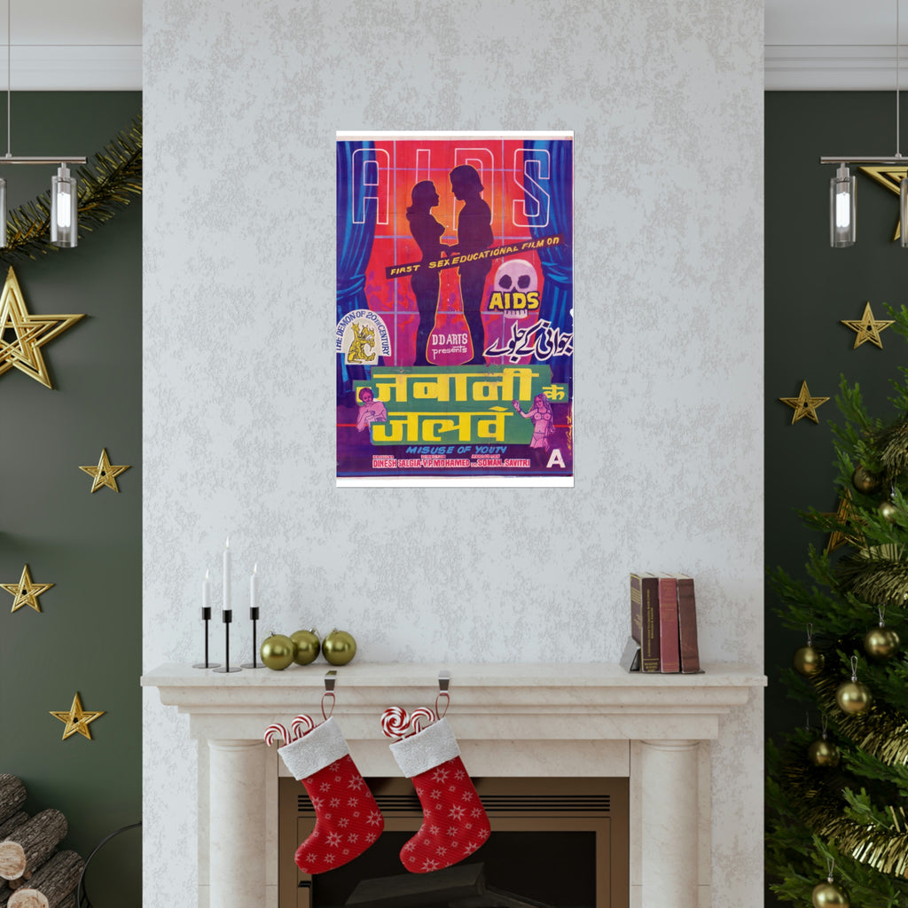 Jawani Ke Jalwe - AIDS- Bollywood Premium Matte Vertical Posters - www.desimovies.biz
