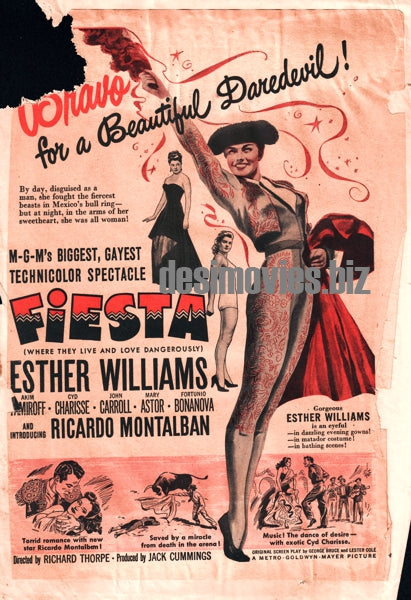 Fiesta (1947) Press Ad - www.desimovies.biz
