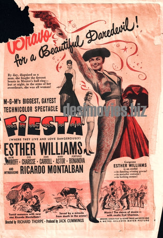 Fiesta (1947) Press Ad