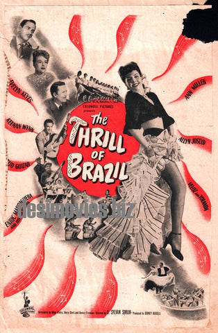 Thrill of Brazil, The (1946) Press Ad