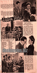 Lisbon Story (1946) Press Advert - www.desimovies.biz