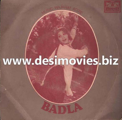 Badla (1979)- 45 Cover