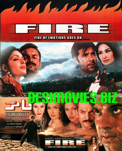 Fire (2002) Original Poster & Booklet - www.desimovies.biz