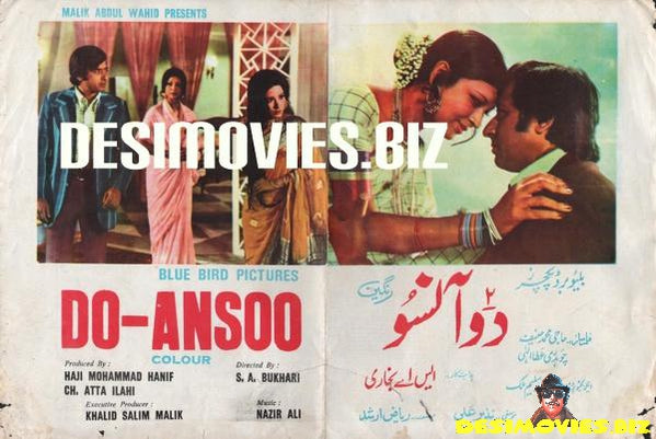 Do Ansoo (1976) Original Poster & Booklet - www.desimovies.biz