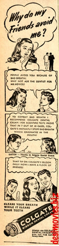 Colgate (1947) Press Advert 1947 - www.desimovies.biz