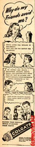 Colgate (1947) Press Advert 1947