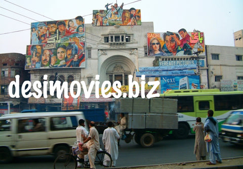 Laxmi Chowk - Billboard Cinema Art off the Streets of Lahore.