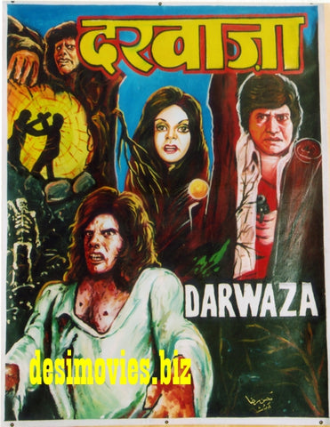 Darwaza (1980) Hand Painted Poster