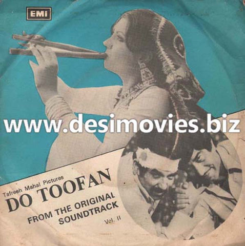 Do Toofan (1980) - 45 Cover - www.desimovies.biz