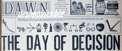 Day of Decision 1977 - Election Day Headline - www.desimovies.biz