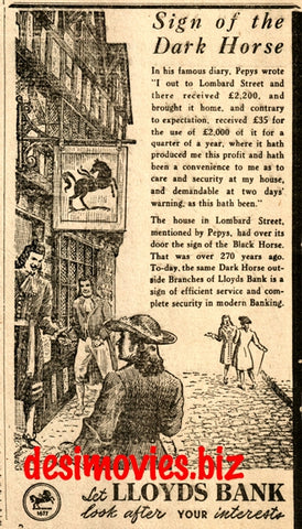 Lloyd's Bank (1947) Press Advert 1947