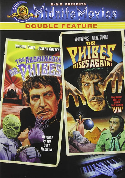 Dr. Phibes Double Feature (1971/72) DVD - MGM Midnite Movies - www.desimovies.biz