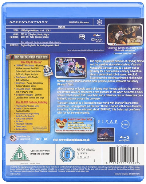 Wall-E [Blu-ray] - www.desimovies.biz