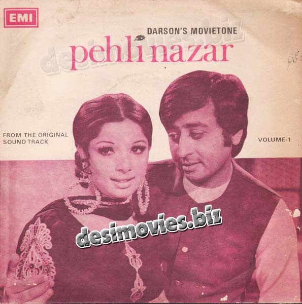 Pehli Nazar (1977)- 45 Cover - www.desimovies.biz