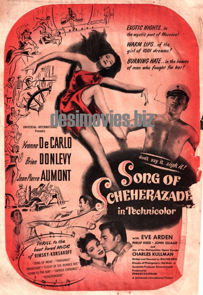Song of Scheherazade (1947) Press Advert - www.desimovies.biz