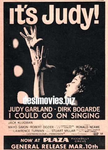 It's Judy! (1963) Press Advert