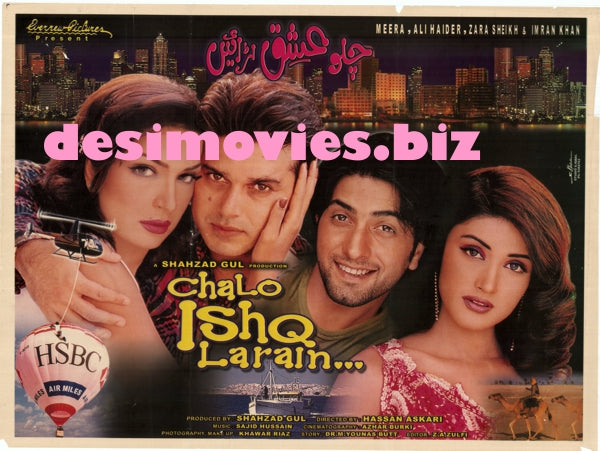 Chalo Ishq Laraein (2002) Original Poster & Booklet - www.desimovies.biz