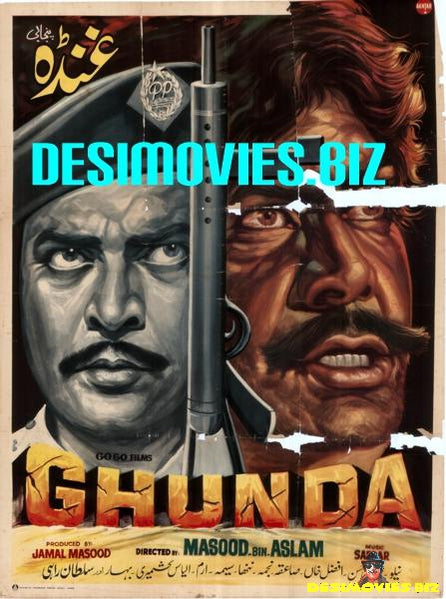 Ghunda (1978) Original Poster - www.desimovies.biz