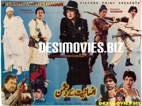Insaniyat Ke Dushman (1990) Original Posters & Booklet - www.desimovies.biz
