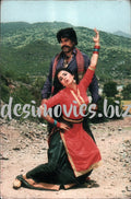 Sultan Rahi & Neeli - Postcard - www.desimovies.biz