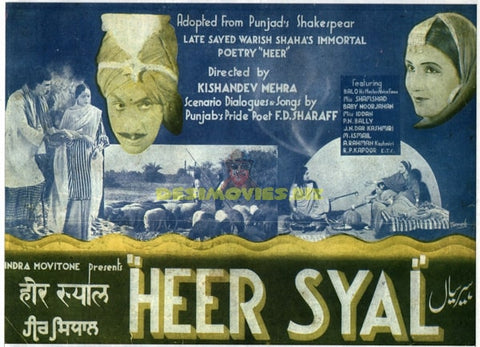Heer Syal (1938) Mini Poster