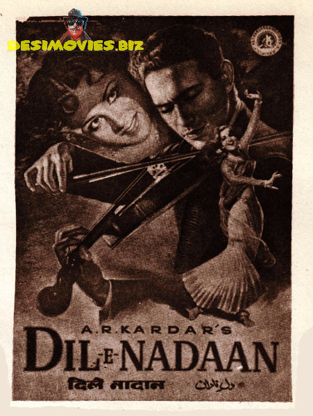 Dil e Nadaan (1953) - Poster Advert