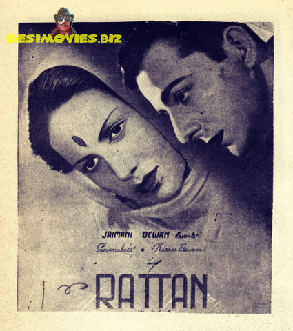 Rattan (1944) - Poster Advert - www.desimovies.biz