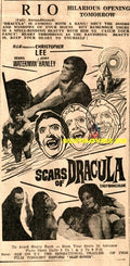 Scars of Dracula (1970) Press Advert - www.desimovies.biz