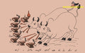 Political Cartoon from Delhi Press 1960s - www.desimovies.biz