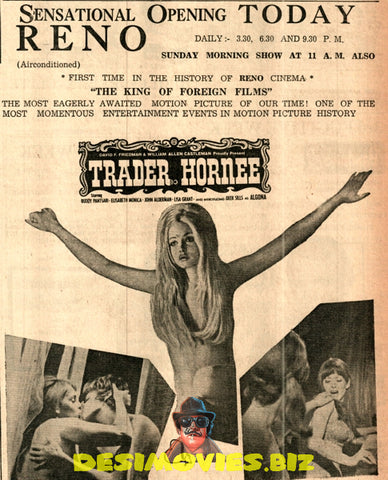 Trader Hornee (1970) Advert