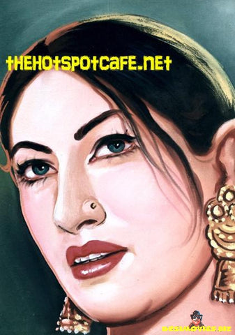 Superstar Saima - Billboard Cinema Art off the Streets of Lahore.