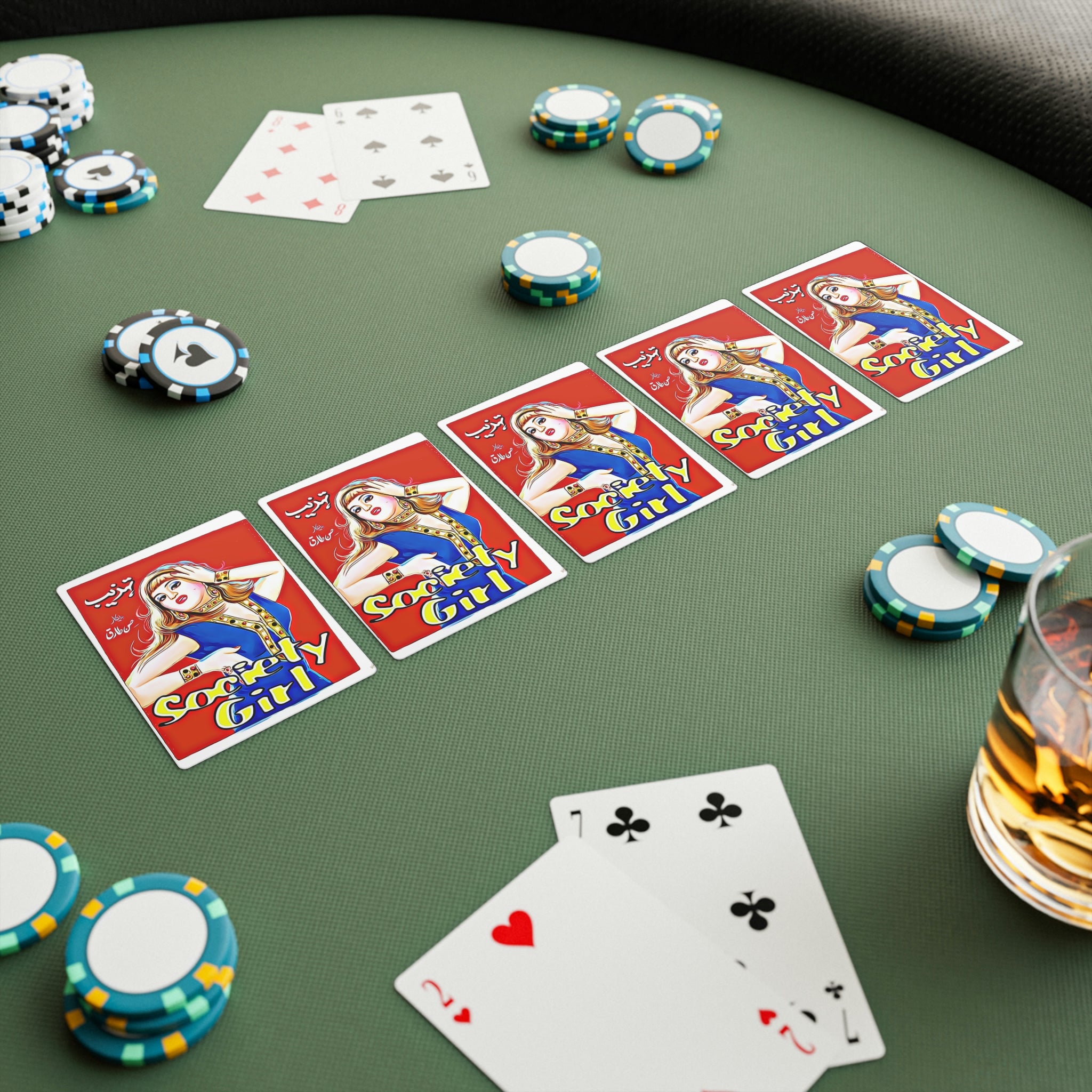 Society Girl Poker Cards - www.desimovies.biz
