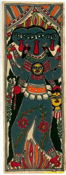 Madhubani Hand Painting - www.desimovies.biz